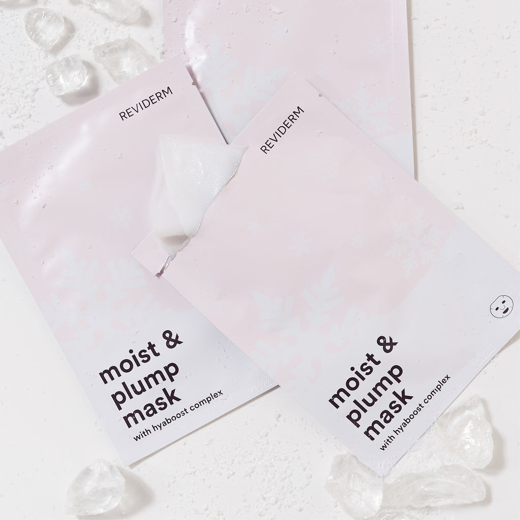 Moist & Plump Mask – Refill / Moist & Plump Masque avec complexe hyaboost / Lot x5 masques